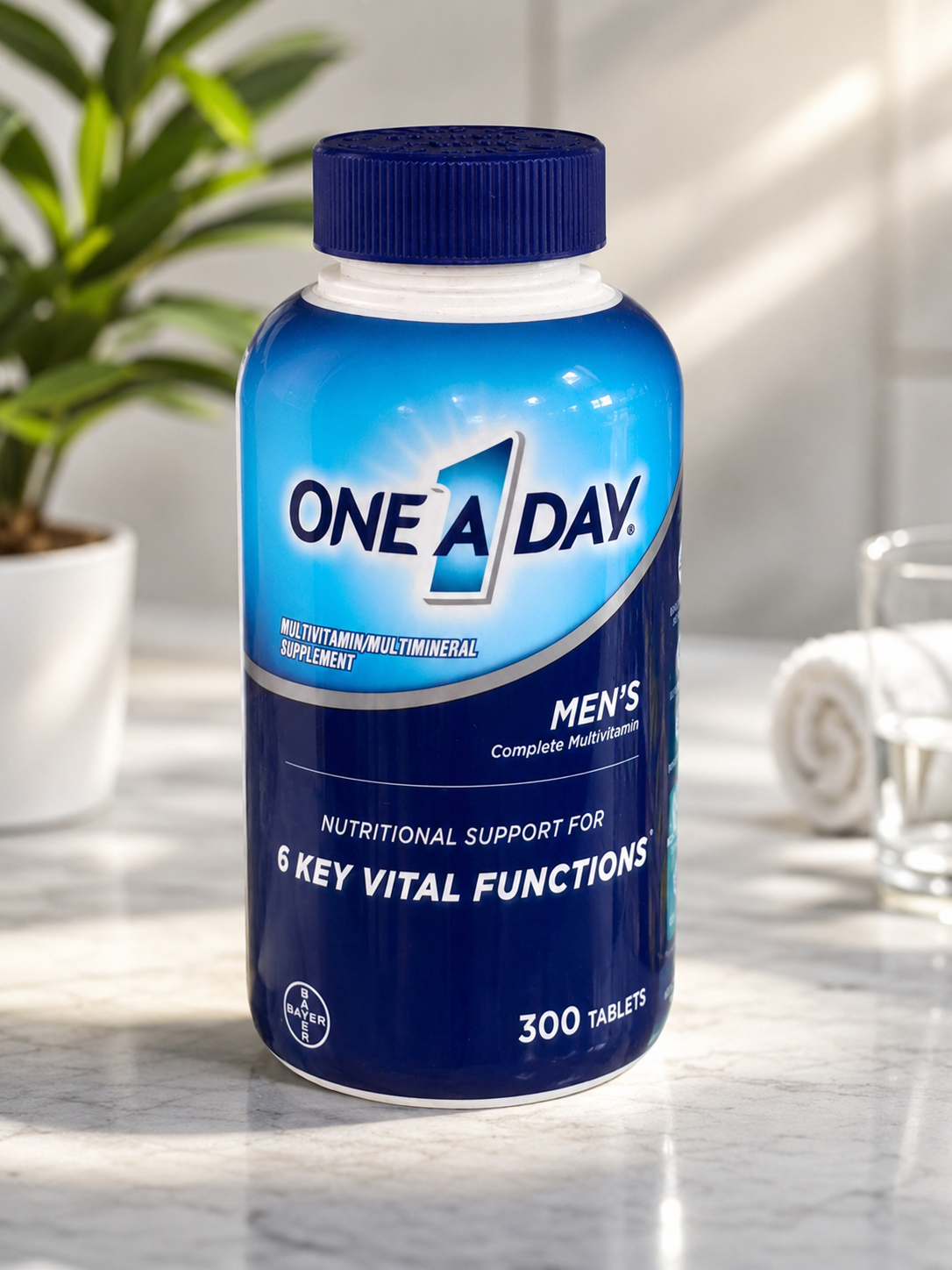 One A Day Men's Complete Multivitamin 300 Tablets | Daily Nutritional Support | Original Imported
