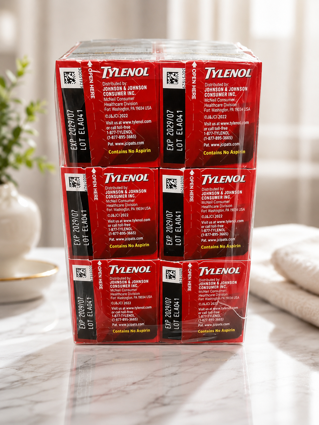 Tylenol Extra Strength Caplets – Original USA  Fast Pain & Fever Relief  Imported